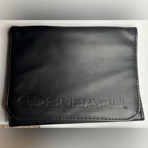Subaru Car Manual Leather bag folder